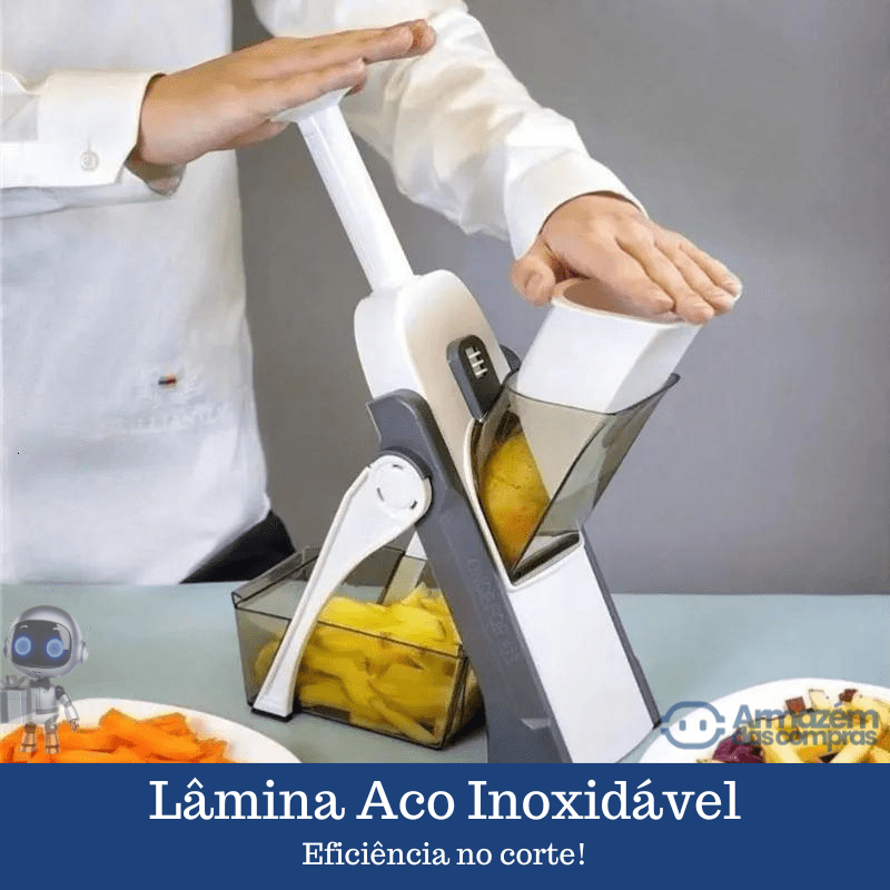 Fatiador Multifuncional | Lâminas em INOX | QUICKSLICE | 40% OFF