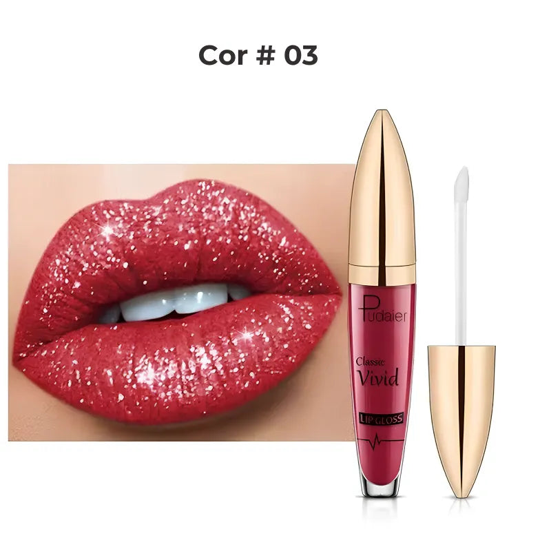 Maquiagem - Brilho Labial Diamond Glitter