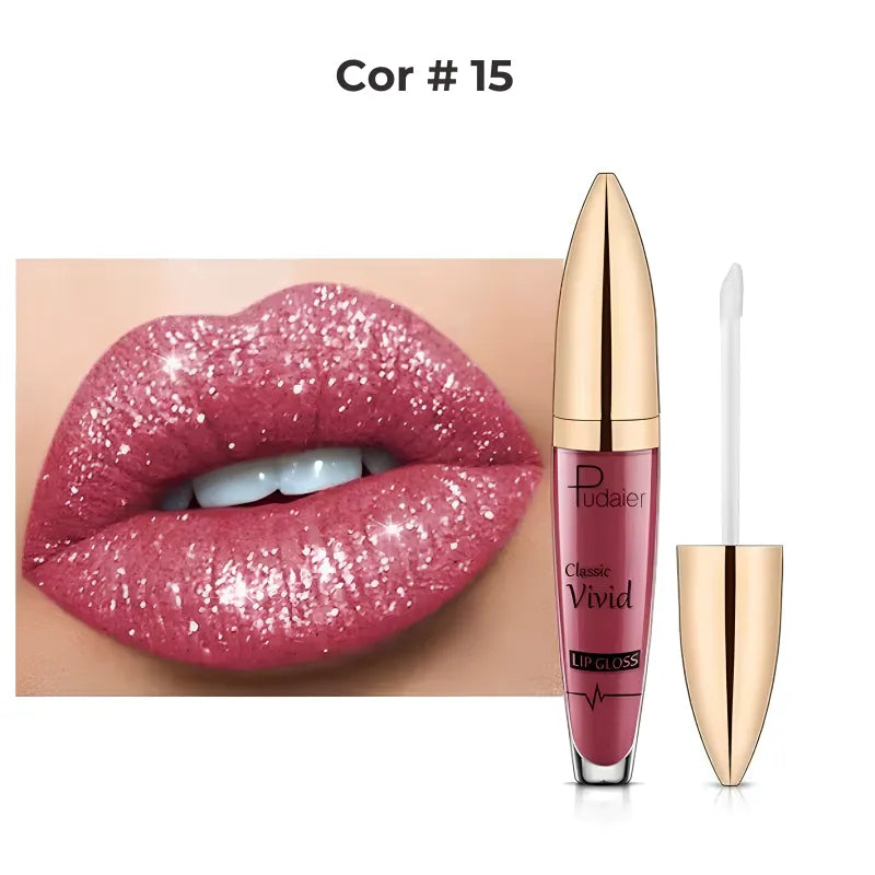 Maquiagem - Brilho Labial Diamond Glitter