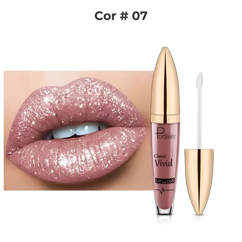 Maquiagem - Brilho Labial Diamond Glitter