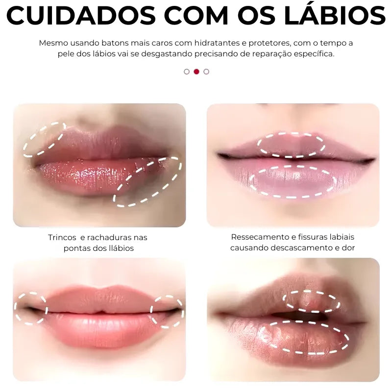 Máscara Labial de Frutas Vermelhas