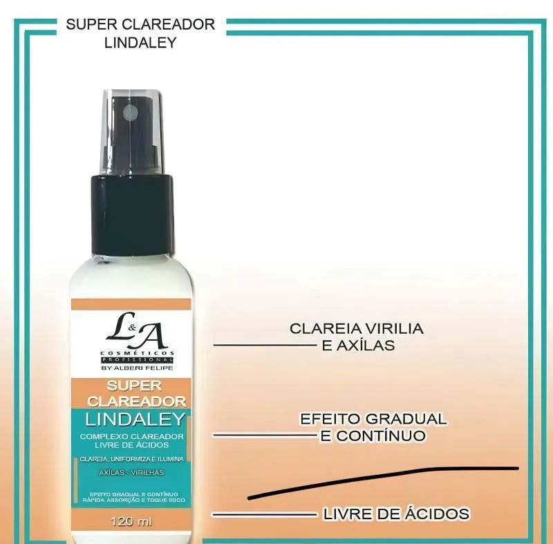 Spray Super Clareador Instantâneo para Axilas e Virilhas