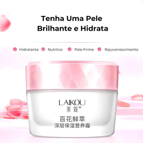 Creme Facial Coreano Hidratante Clareador com Ácido Hialurônico