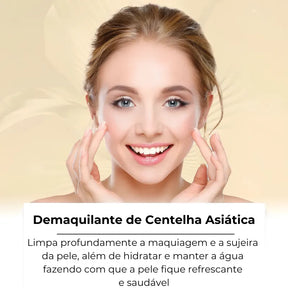 Demaquilante Centella Asiática – Limpeza Suave e Hidratação