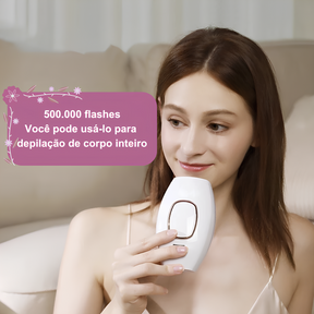 Depilador Laser com Luz Pulsada Tech Max - Brinde Óculos + Lâmina