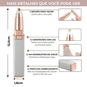 Depilador de Precisão Prestige Duo 2 em 1