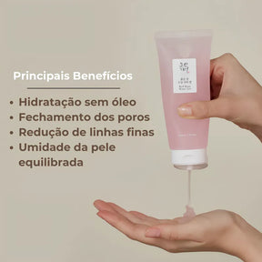 Gel Coreano Hidratante Facial de Feijão Vermelho – Anti Oleosidade e Anti-Idade