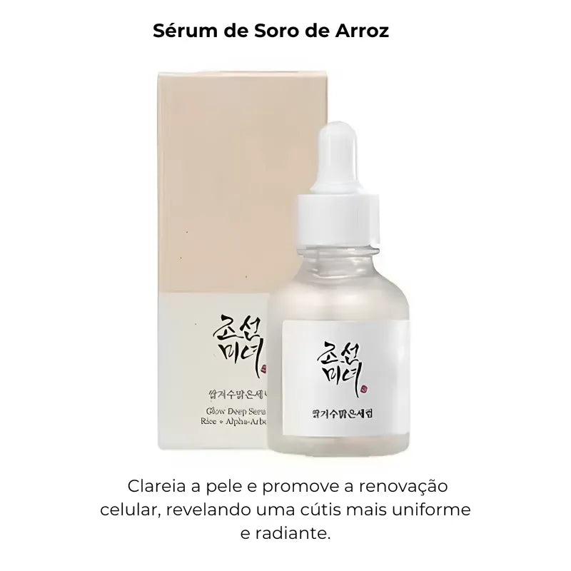 Sérum Facial Coreano - Kit de Tratamento Avançado (4 Tipos)