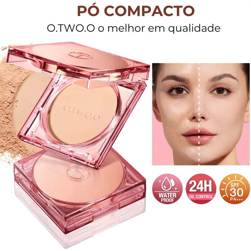 Pó Compacto Facial Controle de Óleo 24h FPS 30