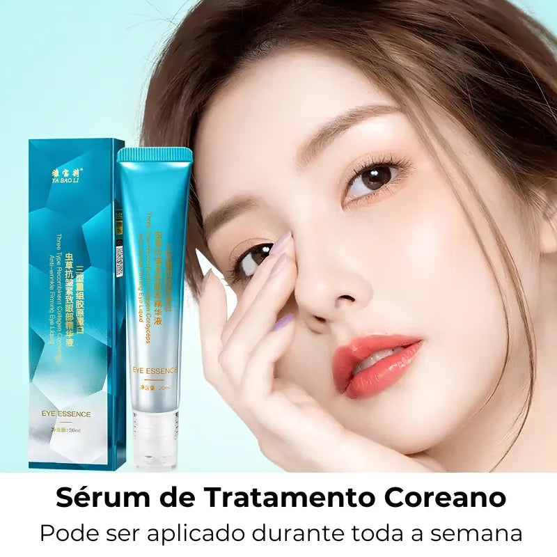 Sérum Anti-Olheiras Sul-Coreano - Clareador e Firmador para os Olhos