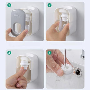 Dispenser de Pasta de Dente Inteligente Lenogue