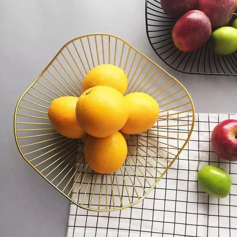 Fruteira de Mesa Cesta de Fruta e Decoração de Mesa Lenogue