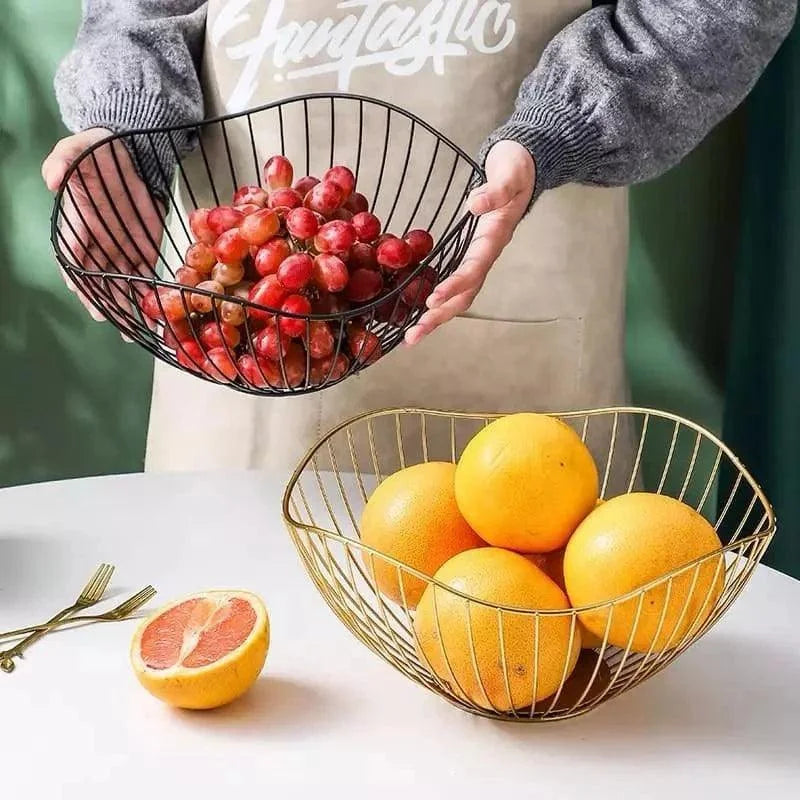 Fruteira de Mesa Cesta de Fruta e Decoração de Mesa Lenogue