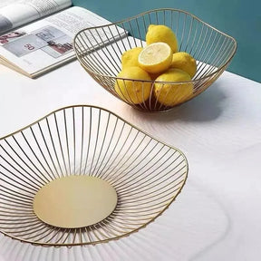 Fruteira de Mesa Cesta de Fruta e Decoração de Mesa Lenogue