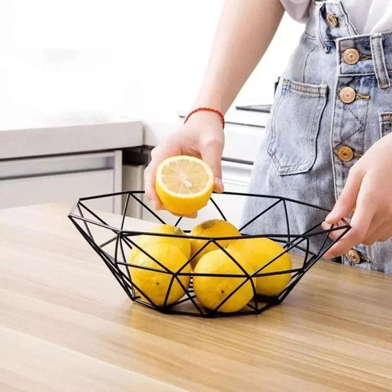 Fruteira de Mesa Cesta de Fruta e Decoração de Mesa Lenogue