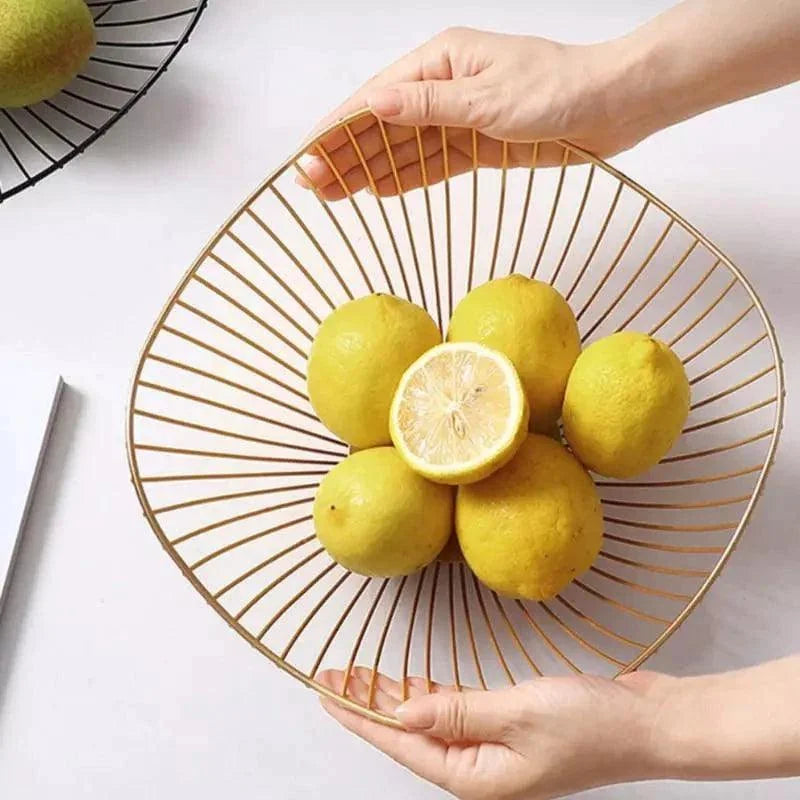 Fruteira de Mesa Cesta de Fruta e Decoração de Mesa Lenogue