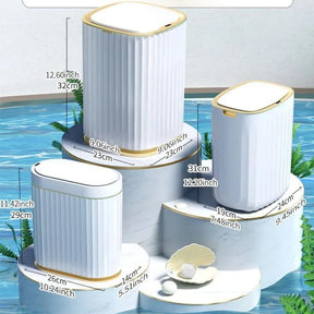 Lixeira para Banheiro e Cozinha Automática com Sensor Inteligente Lenogue