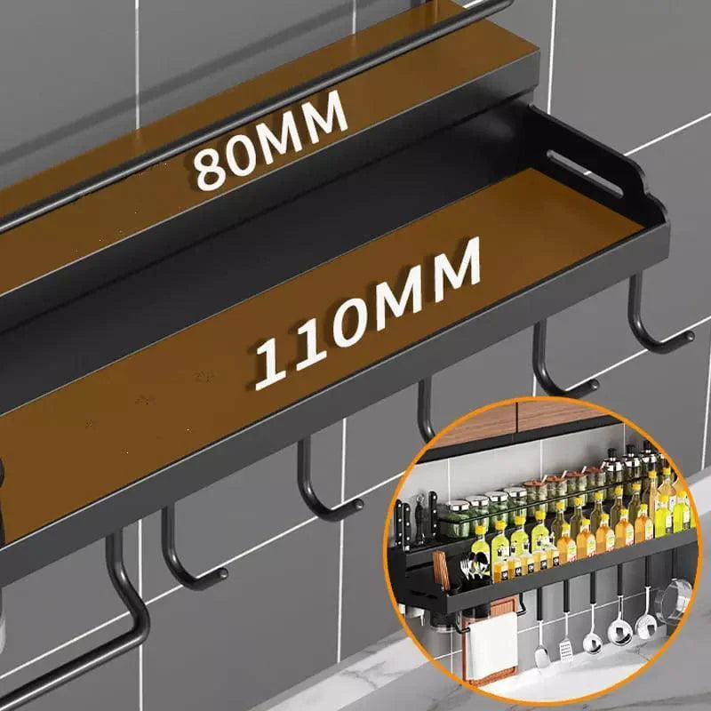 Prateleira para Cozinha em Aço Inox Multifuncional Lenogue