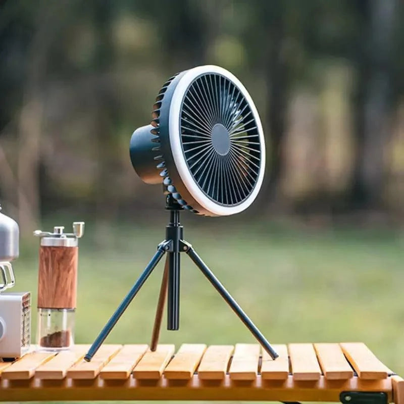 Ventilador de Coluna Portátil Recarregável de Mesa PowerBreeze Lenogue