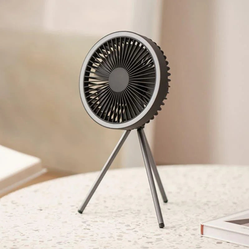 Ventilador de Coluna Portátil Recarregável de Mesa PowerBreeze Lenogue